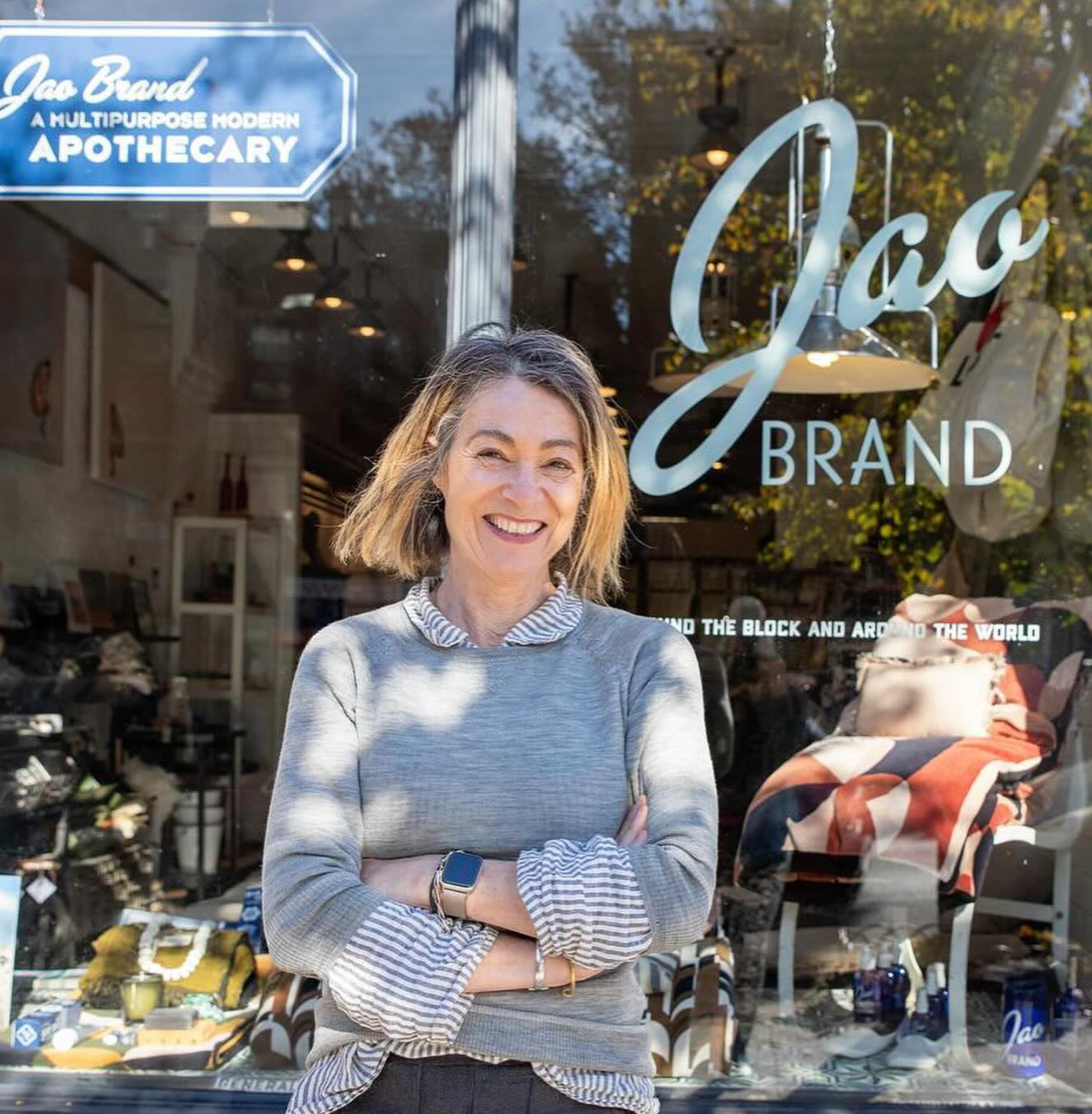 Gale in front of Gorgeous storefront space in Downtown Brooklyn