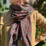 Geometric Wool Scarf