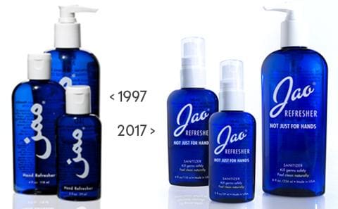 JAO HAND REFRESHER bottles