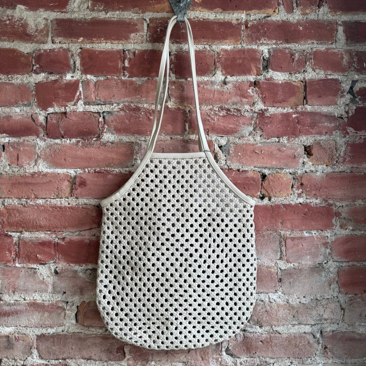 Market Leather Bag - Taupe - Jao Brand