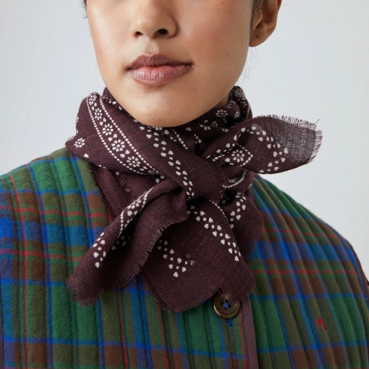 Wool Bandana Scarf - Jao Brand