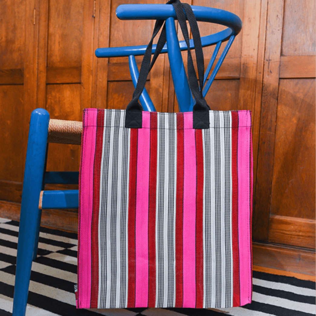 Woven Market Shopper - Hot Pink - Jao Brand