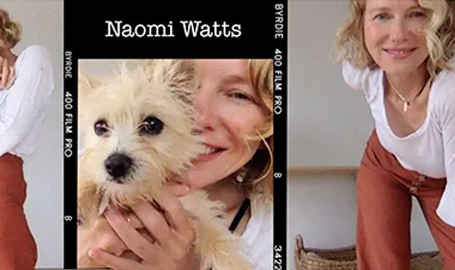 Byrdie: Naomi Watts Tells Us Her Beauty Routine - Jao Brand