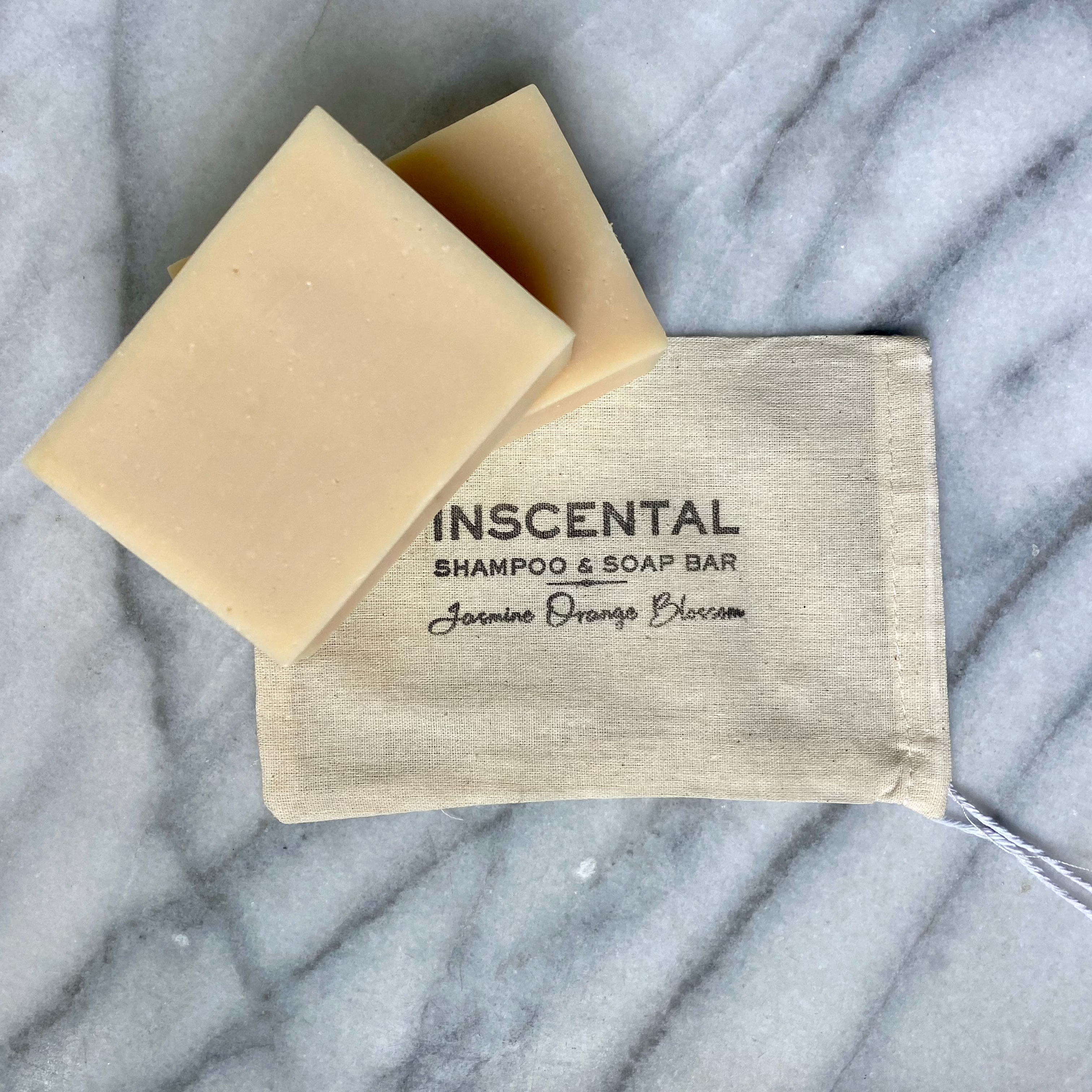 Inscental Jasmine & Orange Blossom Shampoo/Soap Bar