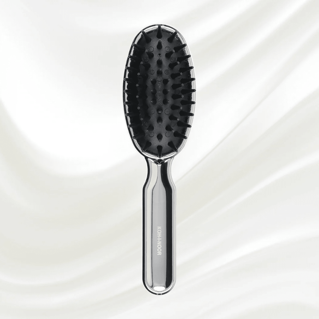 Chrome Metalli Pneumatic Hairbrush - Jao Brand