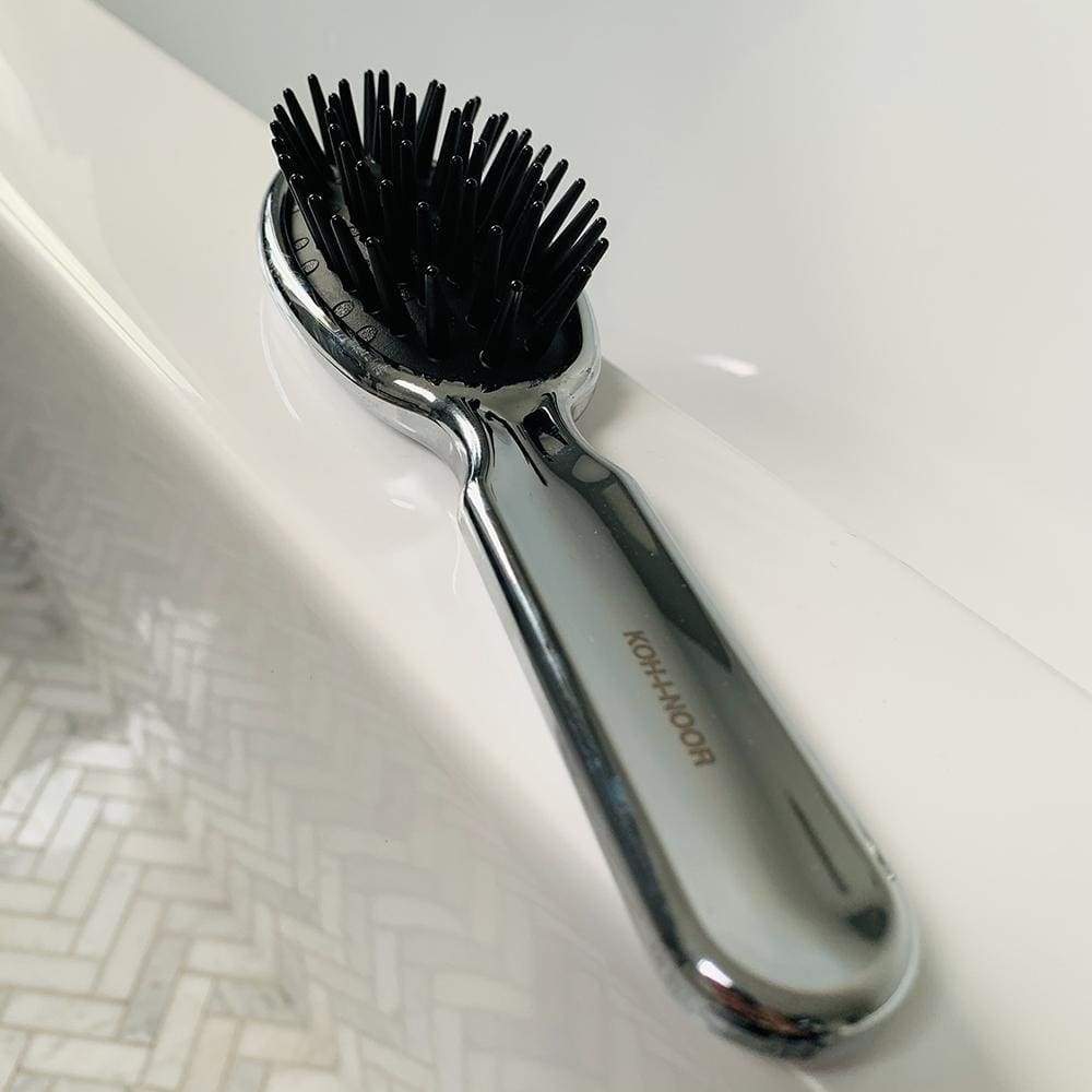 Chrome Metalli Pneumatic Hairbrush - Jao Brand