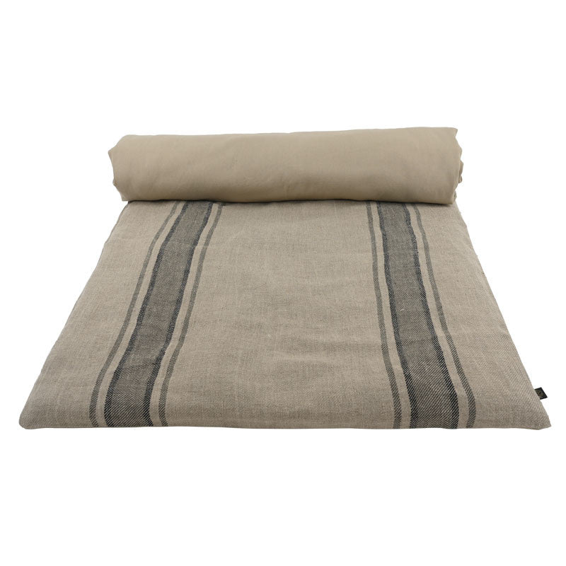 French Bedroll - Striped Linen - Jao Brand