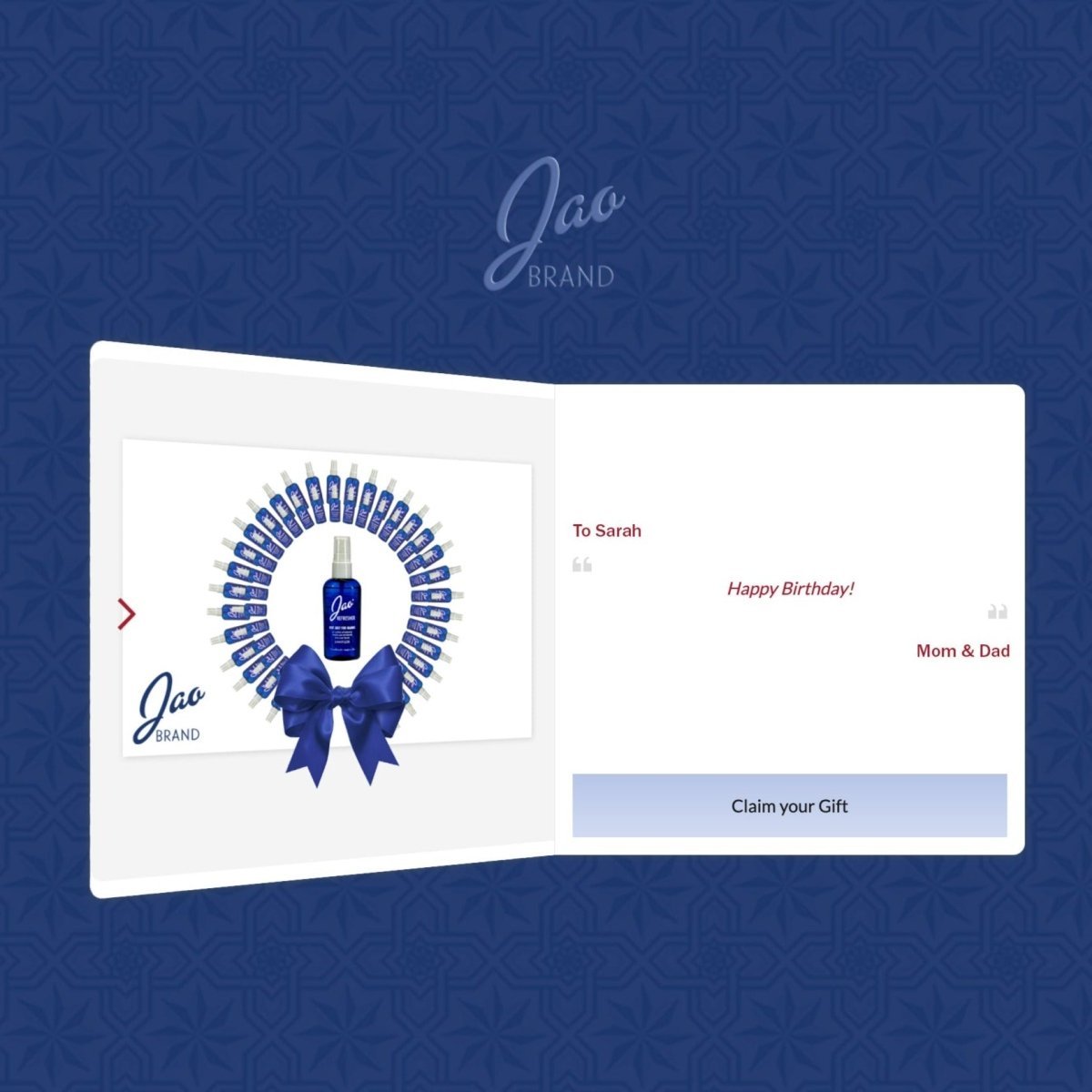 Gift card - Jao Brand