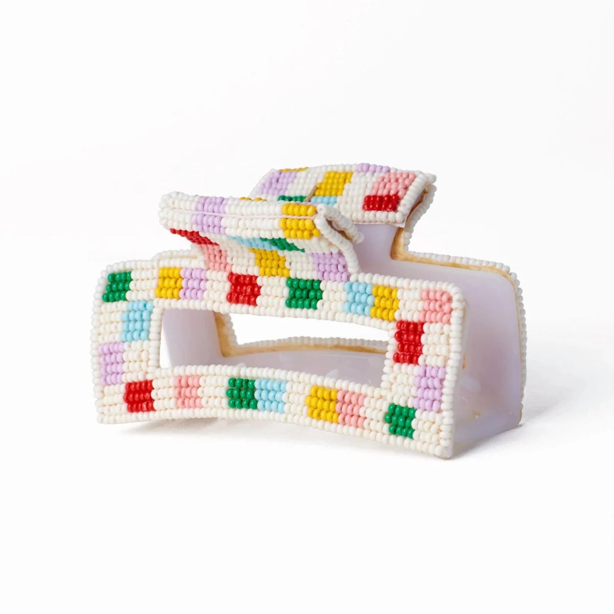 Lola Multi-Color Checked Claw - Jao Brand