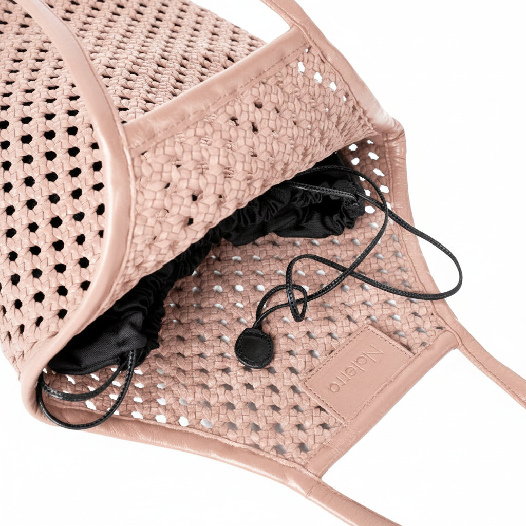 Market Leather Bag - Blush - Jao Brand