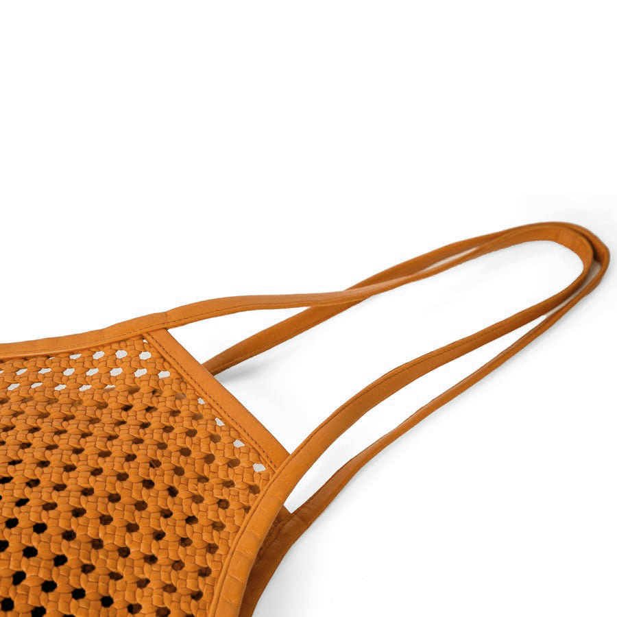 Market Leather Bag - Caramel - Jao Brand