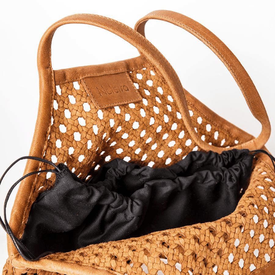 Market Leather Bag - Caramel - Jao Brand