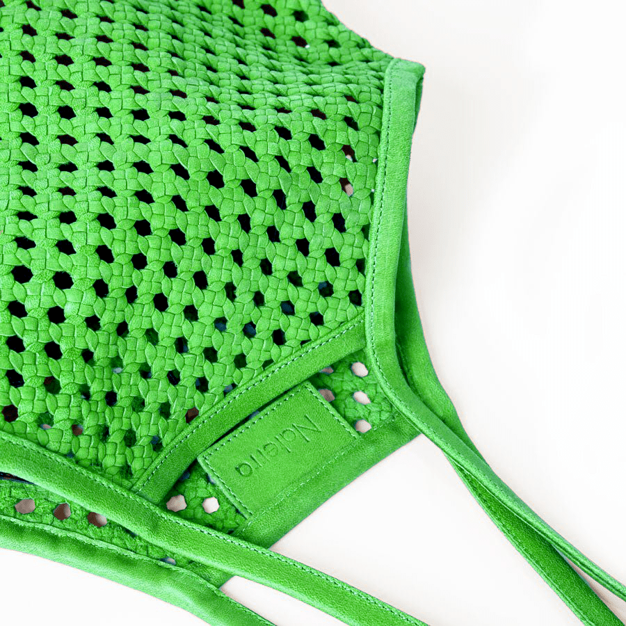 Market Leather Bag - Grass - Jao Brand