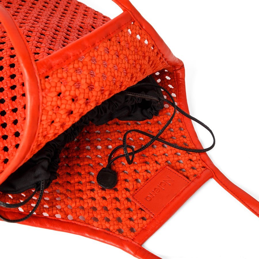 Market Leather Bag - Poppy - Jao Brand