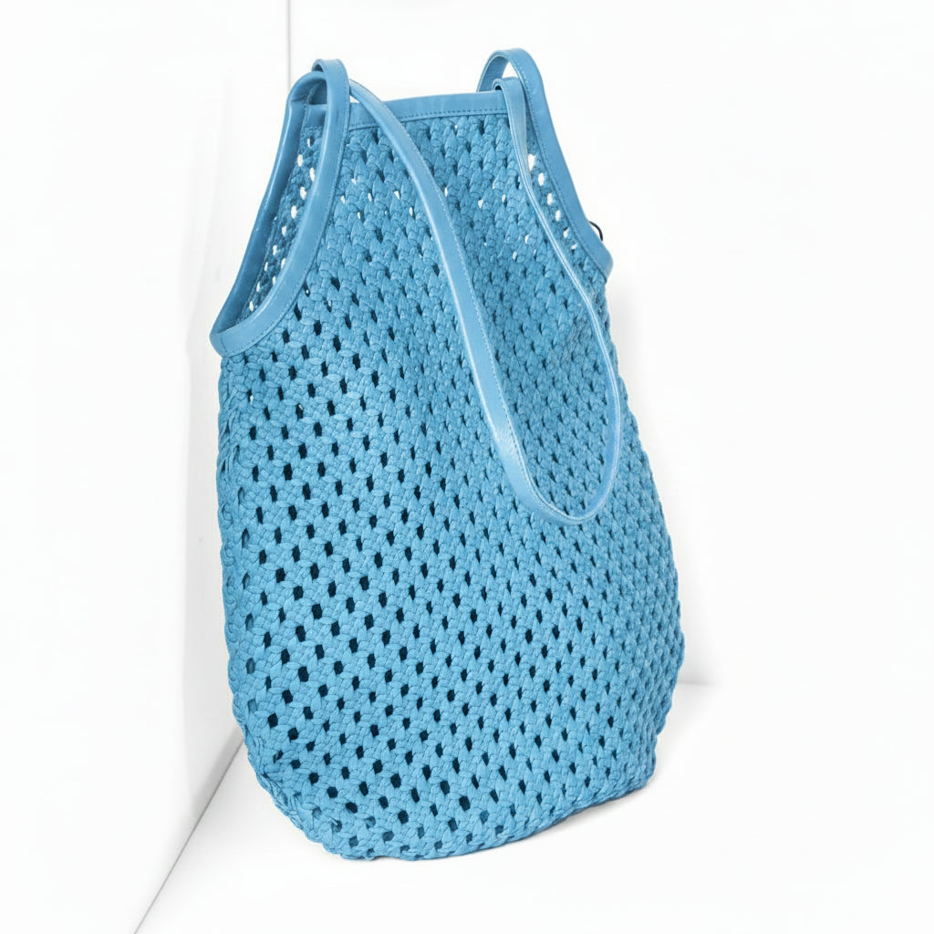 Market Leather Bag - Sky - Jao Brand