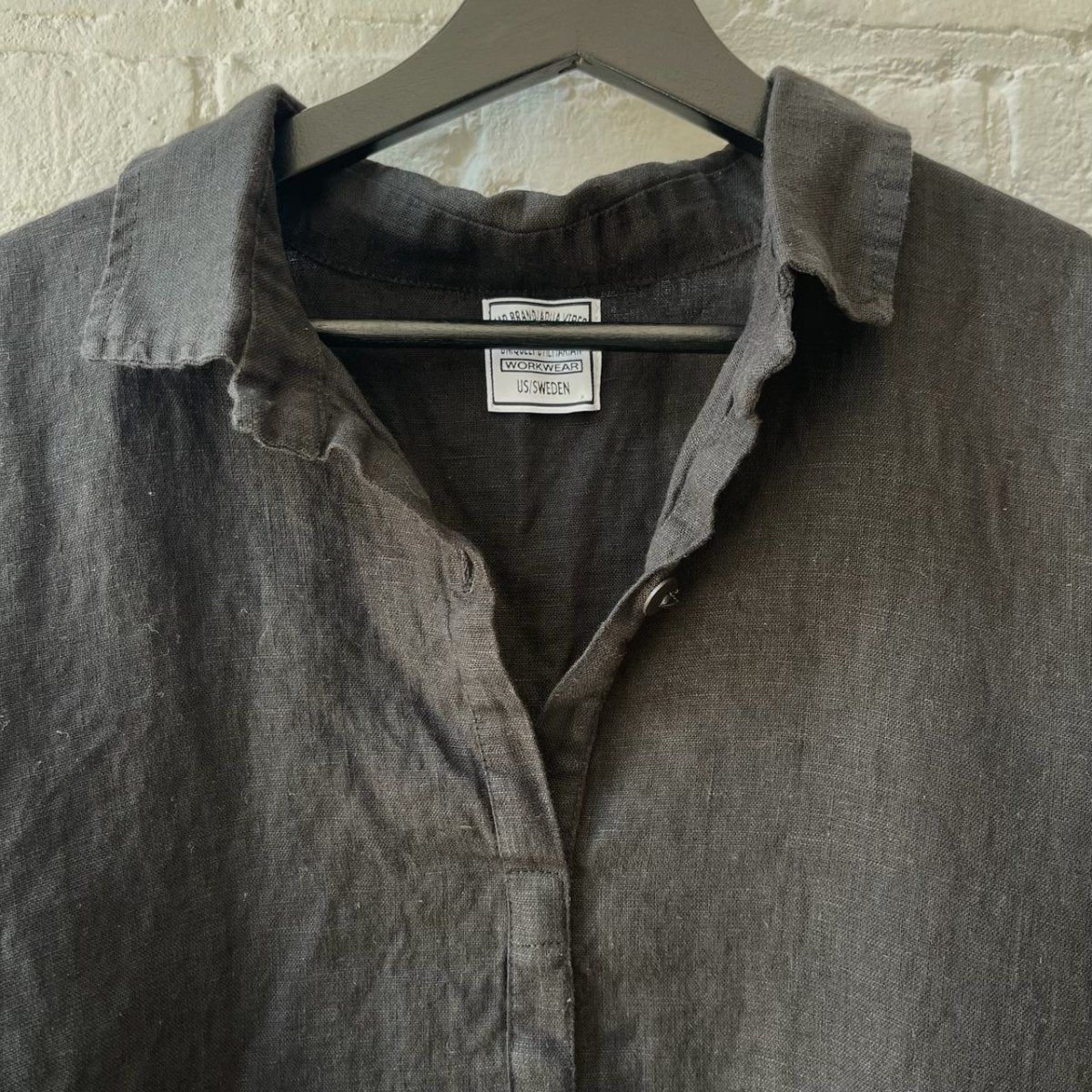 Osfal Collared Shirt - Black - Jao Brand