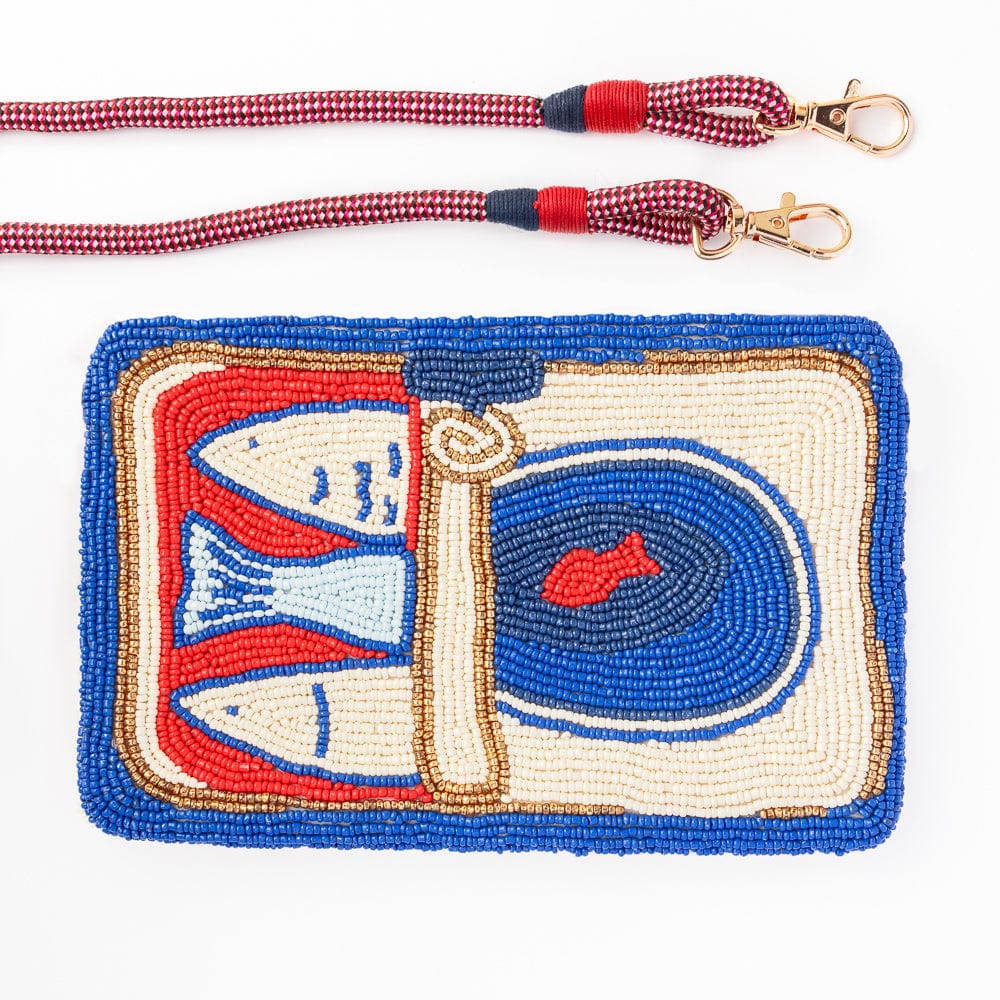 Sardine Seed Bead Clutch - Jao Brand