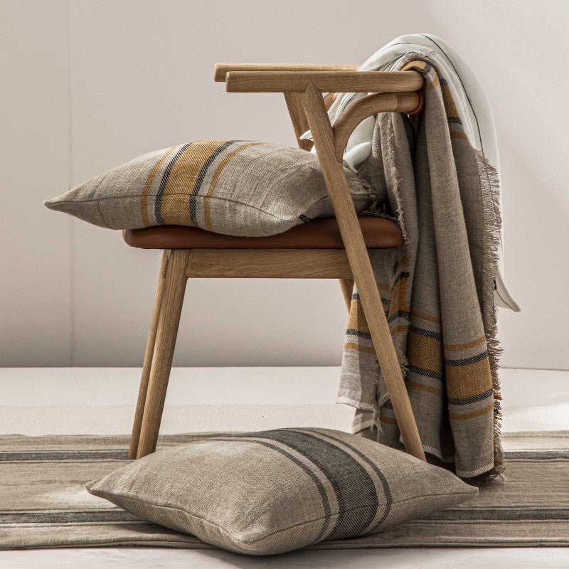 Striped Linen Throw - Jao Brand