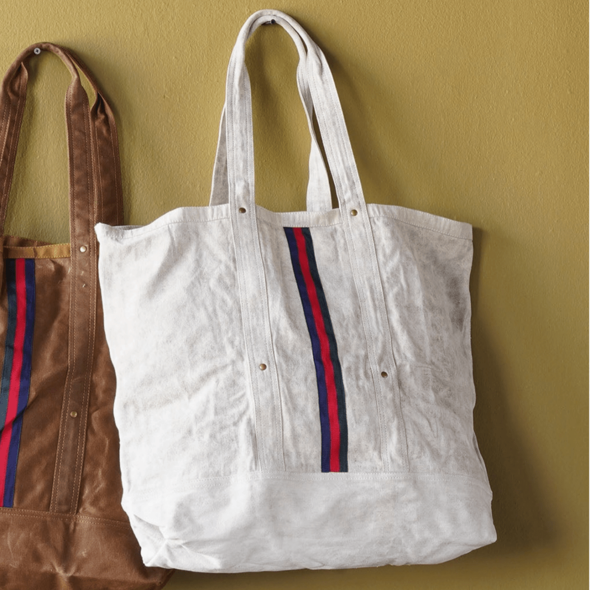 Upcycled Tent Tarp Market Bag - Jao Brand
