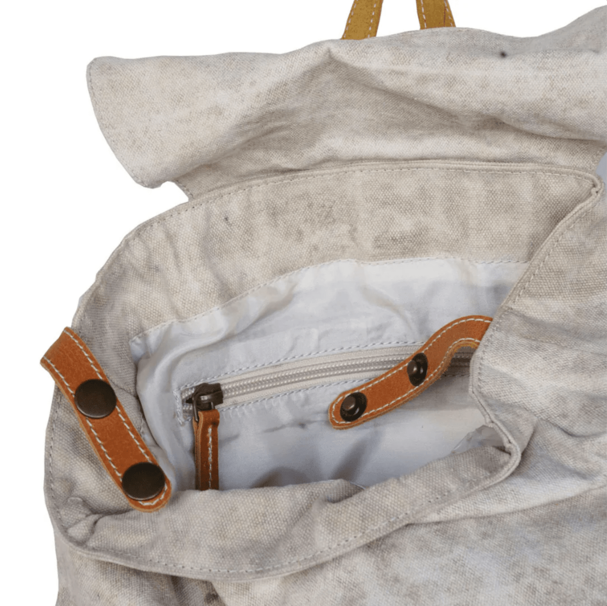 Upcycled Tent Tarp Study Bag - Jao Brand