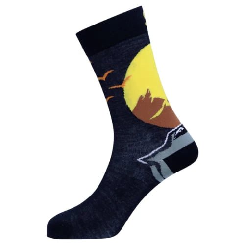 Wolfie Bamboo Knit Socks - Jao Brand