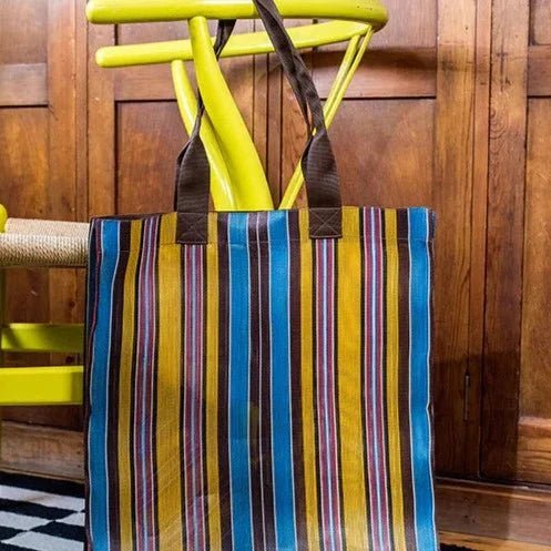 Woven Market Shopper - Indian Yellow - Jao Brand