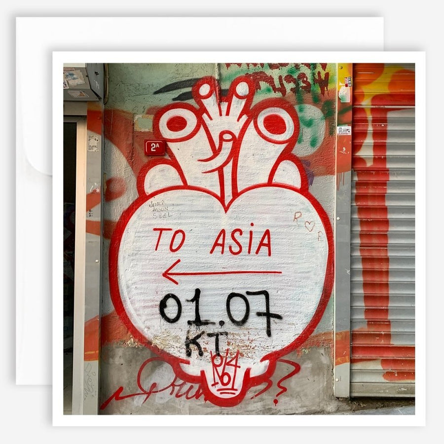 Note Card - Asia - Jao Brand