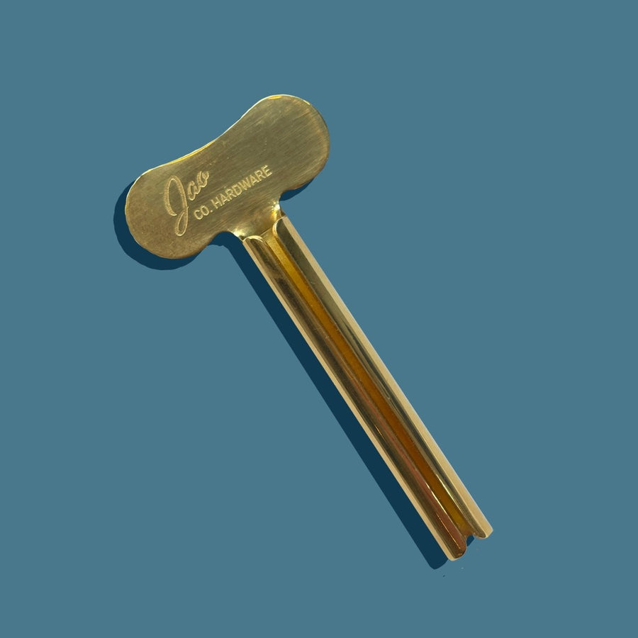 Solid Brass Tube Key – Jao Brand