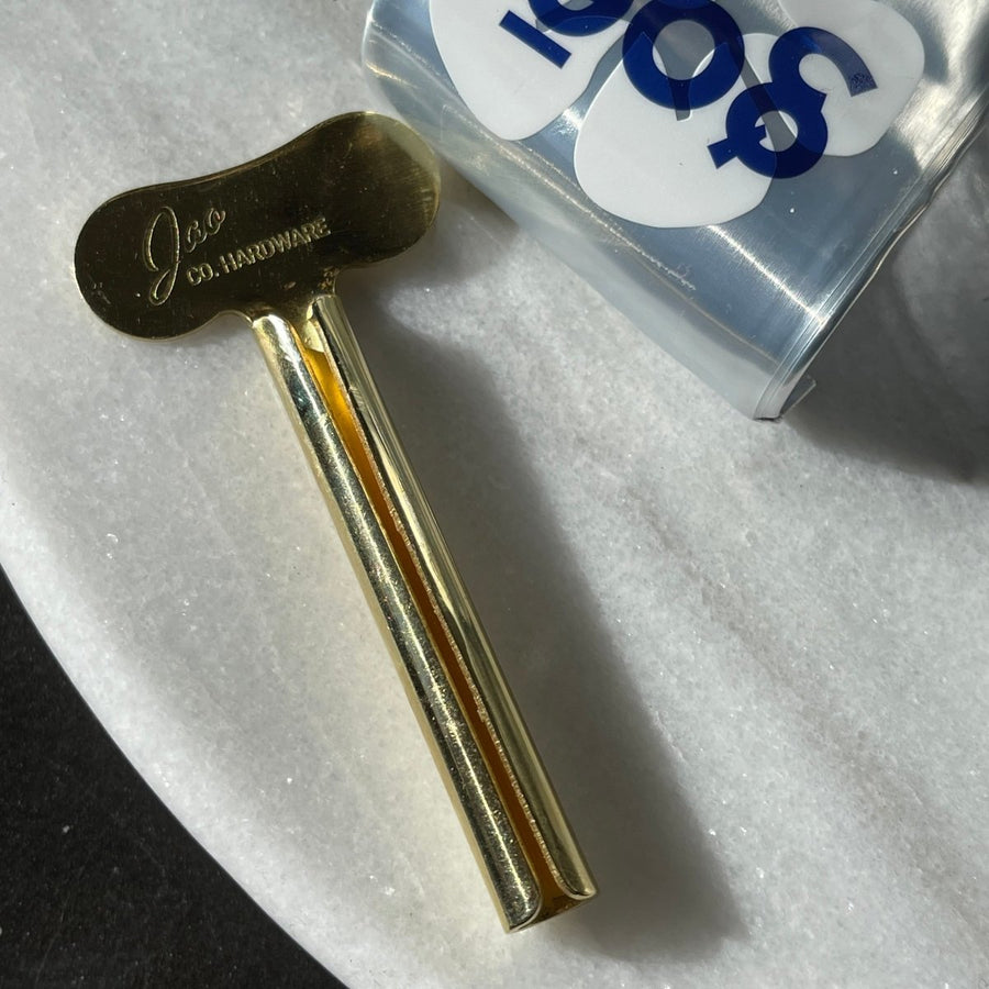 Solid Brass Tube Key - Jao Brand